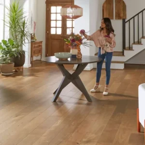 Karastan Worthington Herringbone BelleLuxe Natural Wood Flooring