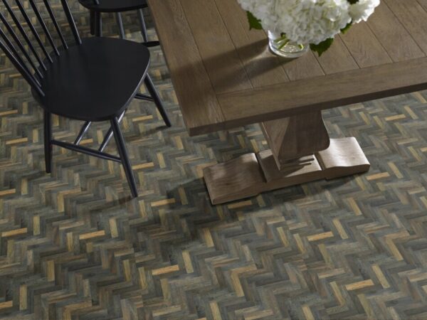 ANDERSON HARDWOOD OLD WORLD HERRINGBONE TUDOR 6 IN Room Scene