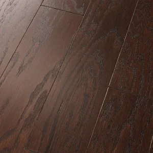 Shaw SW695 Timeless Oak 5" Engineered Hardwood Flooring Coffee Bean 00958