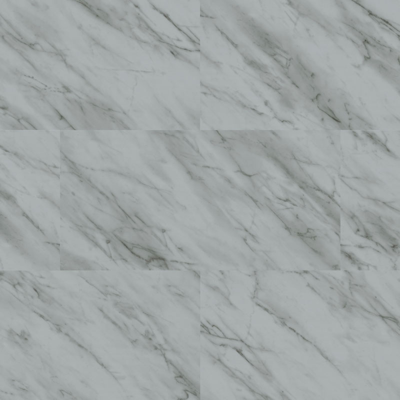 Nova Floor Serenbe Rigid Core Tile Carrara Marble Simple NST431-HDC