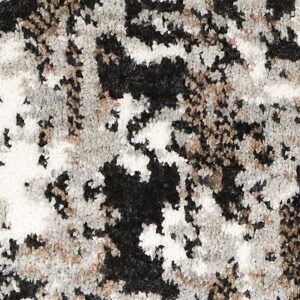 Karastan Collins SmartStrand Silk Carpet Designer Black 90166