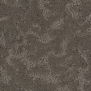 Karastan Stately Arrangement SmartStrand Silk Carpet Tasseled Taupe 9839