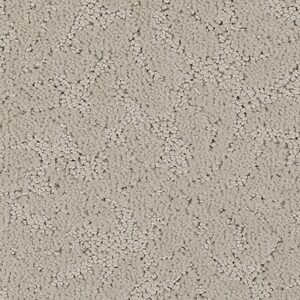 Karastan Stately Arrangement SmartStrand Silk Carpet Shower Cloud 9908
