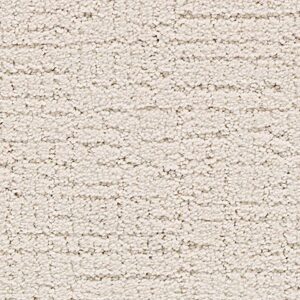 Karastan Delicate Path Smartstrand Silk Carpet Steamed Rice 9719