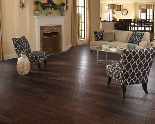Mohawk TecWood Essentials Weathered Portrait Mocha Hickory Multi Sizes - Image 2