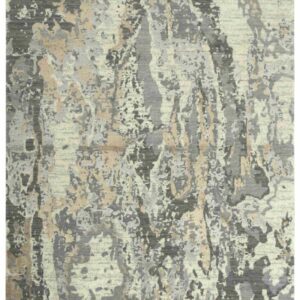rizzyhome ARY103 Artistry Beige Ivory/Gray