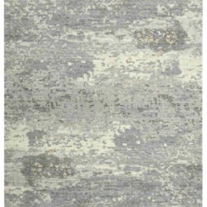 rizzyhome ARY112 Artistry Gray, Ivory/Gray