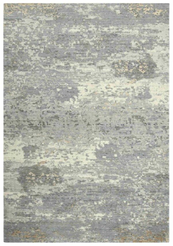 rizzyhome ARY112 Artistry Gray, Ivory/Gray