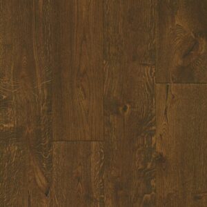 ...Hartco Timberbrushed 1/2" Oak- Engineered Hardwood Deep Etched Hampton Brown 7 1/2 in # EAKTB75L408