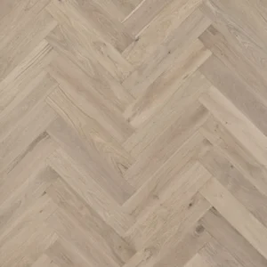 Mannington Park City Herringbone Engineered Hardwood Snowcap HPLS37SNWF1